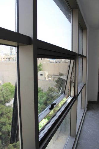 نمای کرتین وال در آمل