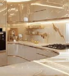 کابینت آشپزخانه مدرن و شیک نکا شرکت معین صنعت حبیبی تماس بگیرید: 09115706548 – 09214213728